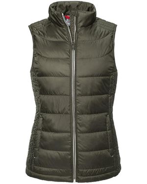 Russell Ladies Nano Padded Bodywarmer (Dark) - Green