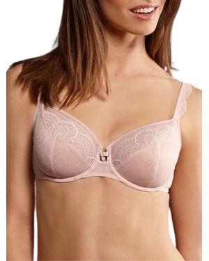 Rosa Faia Selma Underwired Full Cup Bra - Brown