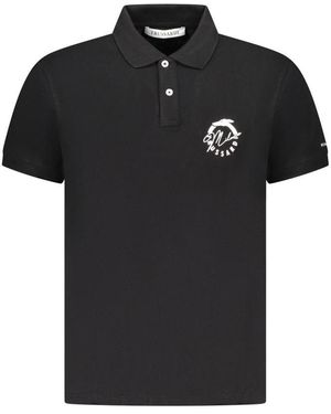 Trussardi Polo Shirt Short Sleeves - Black