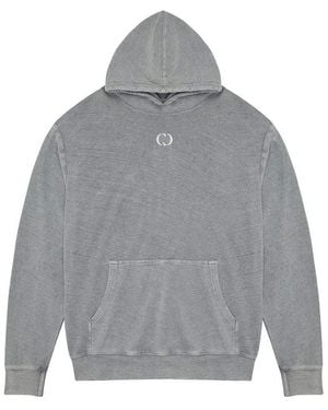 Criminal Damage Slub Hoodie - Grey