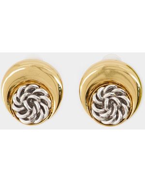 Marine Serre Oorbellen - Metallic