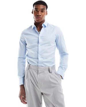 ASOS Skinny Royal Oxford Shirt - Blue