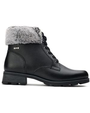 By Caprice Cosy Fleece Boots - Black