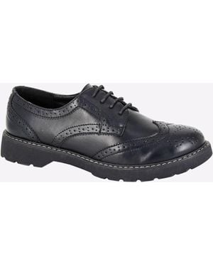 Boulevard Addison Brogue Shoe - Black