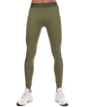 Skins Series-2 Long Tights - Green
