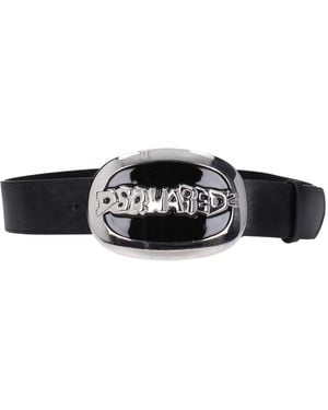 DSquared² Belt Leather - Black