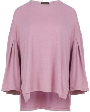 Conquista Roze Top Met Klokmouwen - Paars