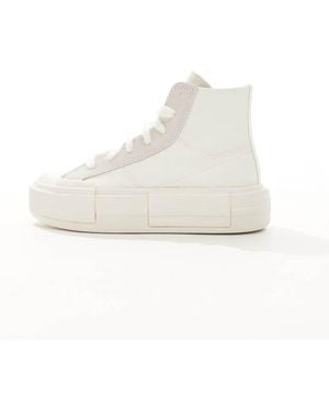 Converse Chuck Taylor All Star Cruise Hi Platform Trainers - White