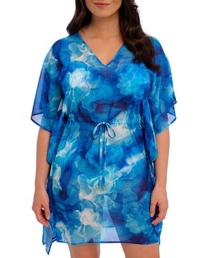 Fantasie Saunton Sands Kaftan - Blue