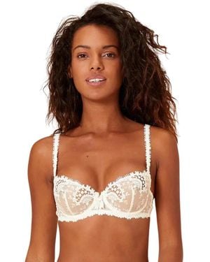 Simone Perele 12B330 Wish Half Cup Bra - Brown
