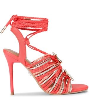 Carvela Kurt Geiger Marina High Tie Sandals - Red