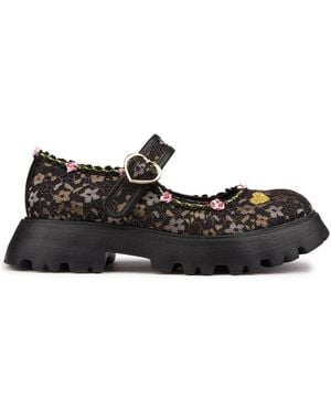 Irregular Choice Sweet Surprise Shoes - Black
