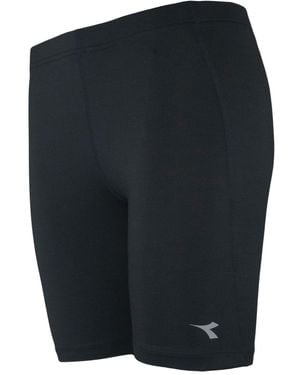 Diadora Compression Cycling Shorts Textile - Black