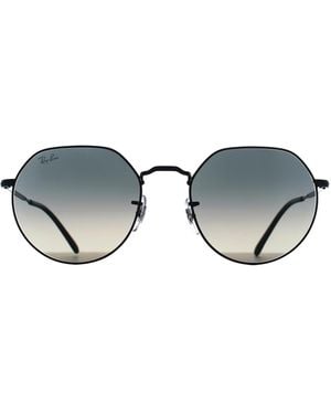 Ray-Ban Round Polished Gradient Rb3565 Jack Metal - Brown
