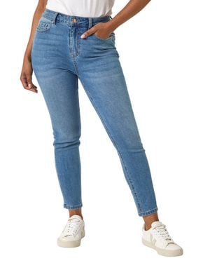 Roman Petite Skinny Stretch Jean - Blue