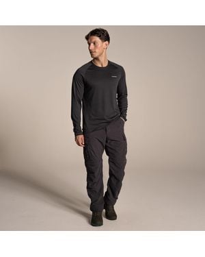 Craghoppers Nour Nosilife Long-Sleeved T-Shirt (Dark Iron) - Grey