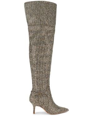 Kurt Geiger Mayfair Point Otk Boots - Brown