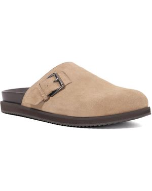 Dune Baldwin Slip On Clogs - Natural