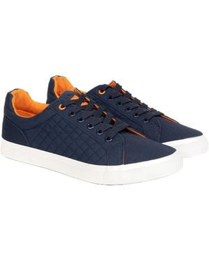 Crosshatch Huseby Trainers (marine) - Blauw
