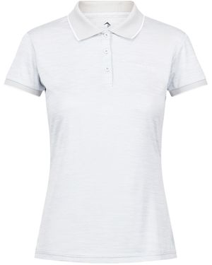 Regatta Ladies Remex Ii Polo Neck T-Shirt (Cyberspace) - White