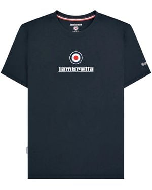 Lambretta Logo T-Shirt Cotton - Blue