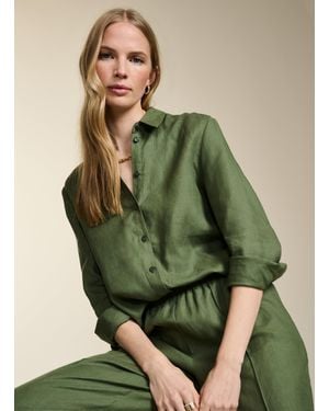Baukjen Della Hemp Shirt - Green