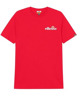 Ellesse Voodoo T-Shirt Cotton - Red