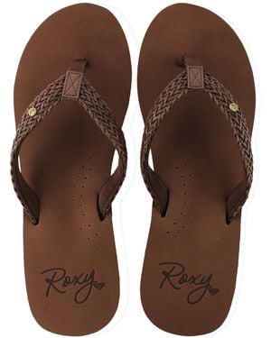 Roxy Mellie Iii Flip-Flops - Brown