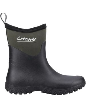 Cotswold Winfield Short Wellington Boots - Black
