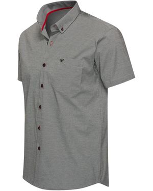 Cappuccino Italia Overhemden Bronte Stretch - Grijs