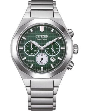Citizen Zenshin Senkei Watch Ca4691-59X Titanium - Metallic