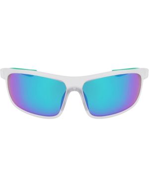Nike Windtrack Sunglasses (Clear/ - Blue