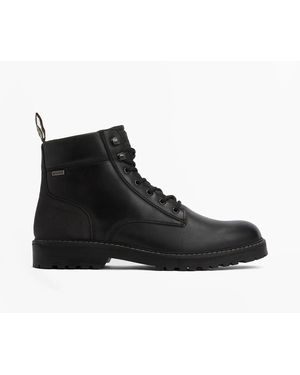 Barbour Harrison Boots Leather - Black