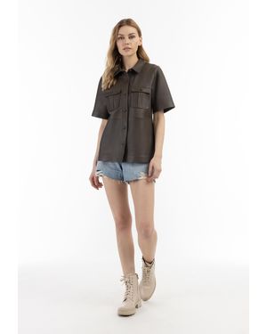 Dreimaster Dames Taupe - Naturel