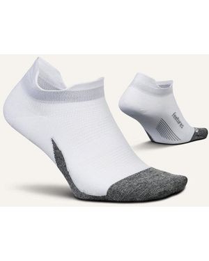 Feetures Elite Ultra Light No Show Tab - White