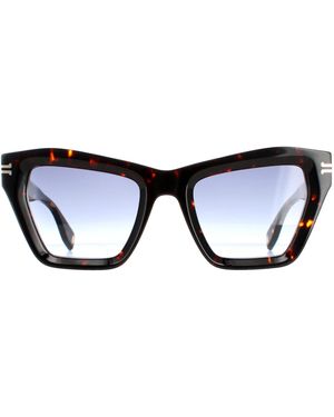 Marc Jacobs Cat Eye Havana Azure Mj 1001/S - Black