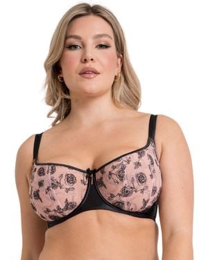Curvy Kate St046100 Entwined Balcony Bra - Black