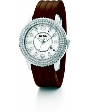 Folli Follie Ladies Watch Quartz Stainless Steel - Metallic