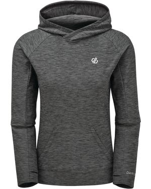 Dare 2b Ladies Sprint City Lightweight Hoodie (Ebony) - Grey