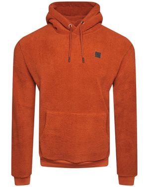 Soulstar Soul Star Fleece Hoodie Kangaroo Pocket - Orange