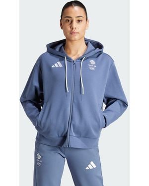 adidas Originals Team Gb Hoodie - Blue
