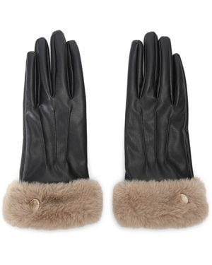 Carvela Kurt Geiger Fur Gloves - Black
