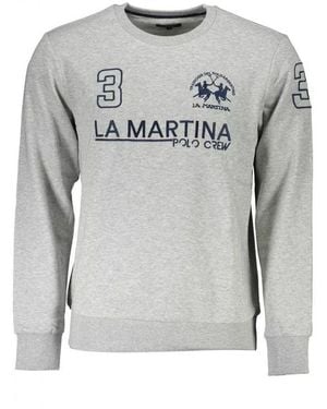 La Martina Cotton Jumper - Grey