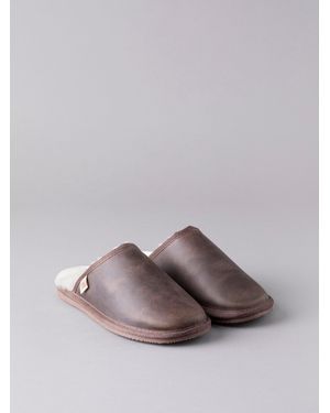 Lakeland Leather Sliders - Grey