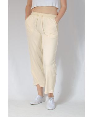 H&M Relaxed Fit Joggers - White