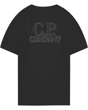 C.P. Company Big Logo T-Shirt - Black