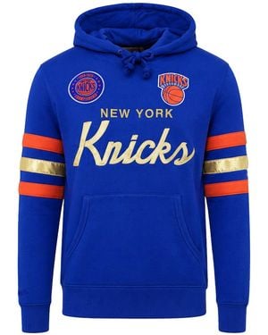 Mitchell & Ness Nba New York Knicks Championship Hoodie - Blue