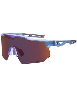 G.O.D Eyewear Loki Photochromic Uv400 Cycling Sunglasses With Mirror Scratch-Resistant Lens - Purple