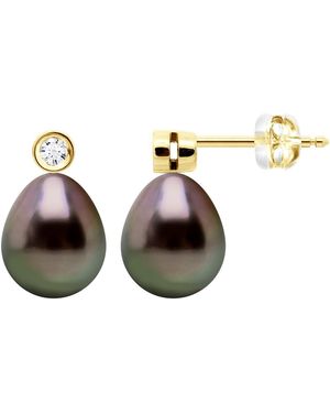 Ateliers Saint Germain Earrings Prestige -Diamonds 0,02 Cts - Metallic