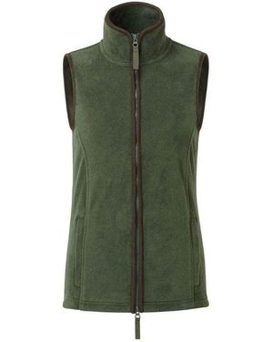 PREMIER Ladies Artisan Fleece Gilet (Moss/ - Green